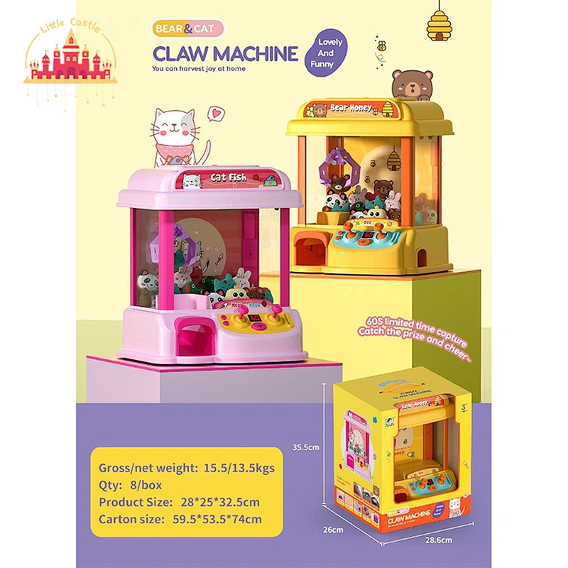 Hot Selling Interactive Game Mini Plastic Claw Machine Toy For Kids SL06C016
